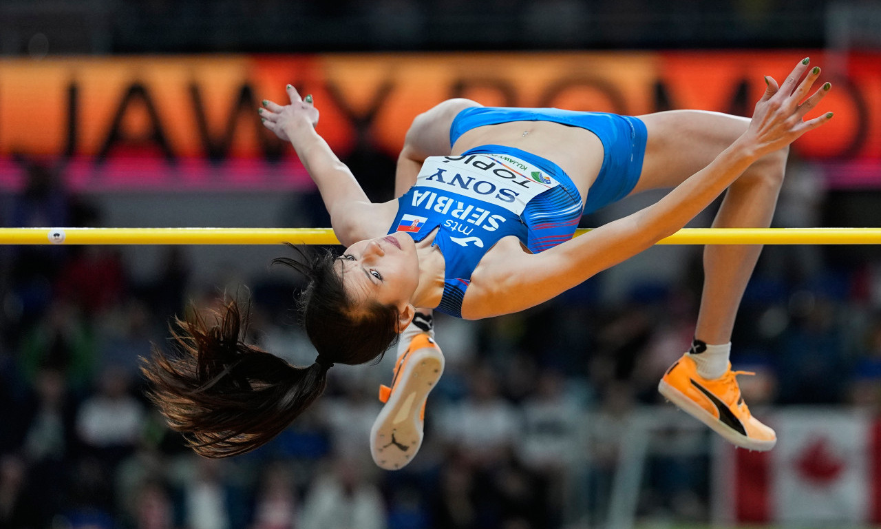 BRAVO, ANGELINA! Srpkinja je druga na planeti, fantastična Topić osvojila srebrnu medalju (FOTO)