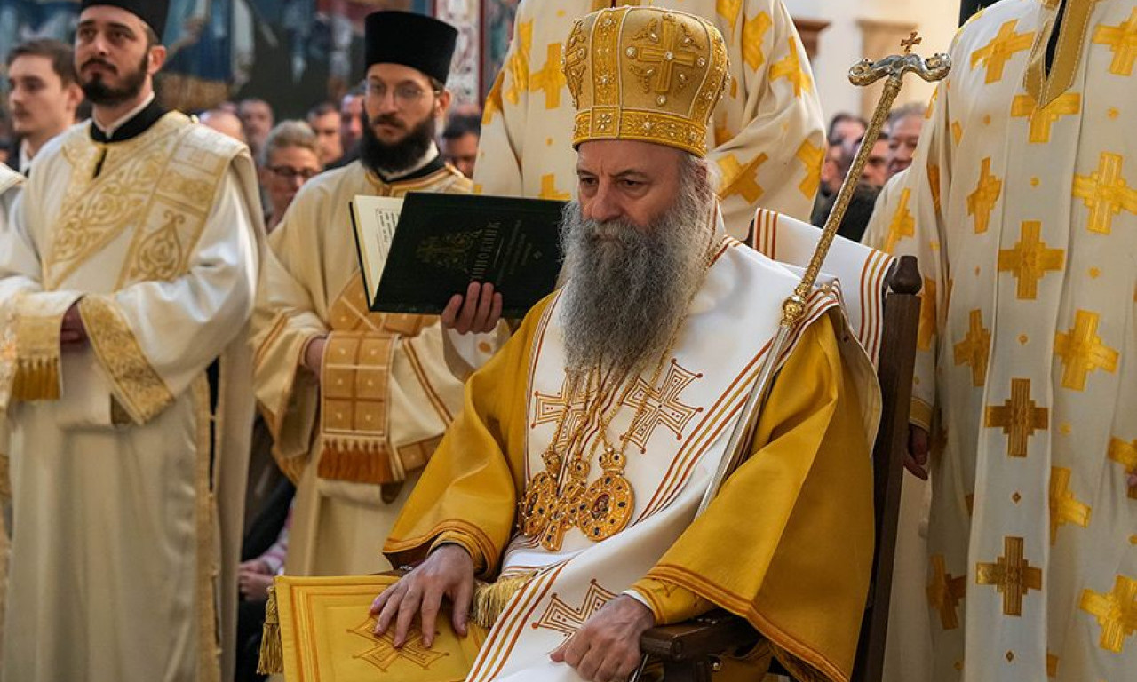 PATRIJARH PORFIRIJE NA NOVOM BEOGRADU: "Put Božje ljubavi otvoren je svima koji imaju muku i probleme" (FOTO)