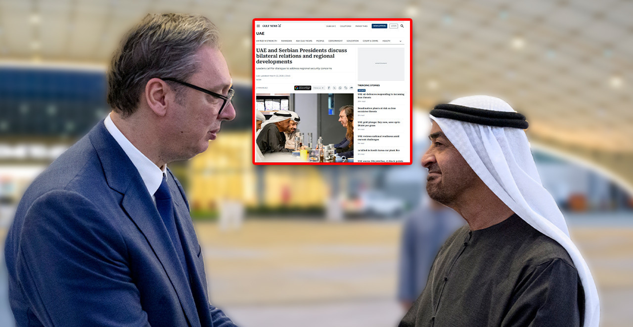 VUČIĆ UDARNA TEMA U EMIRATIMA Poseta predsednika odjeknula u glavnim medijima, evo o čemu pišu (FOTO)