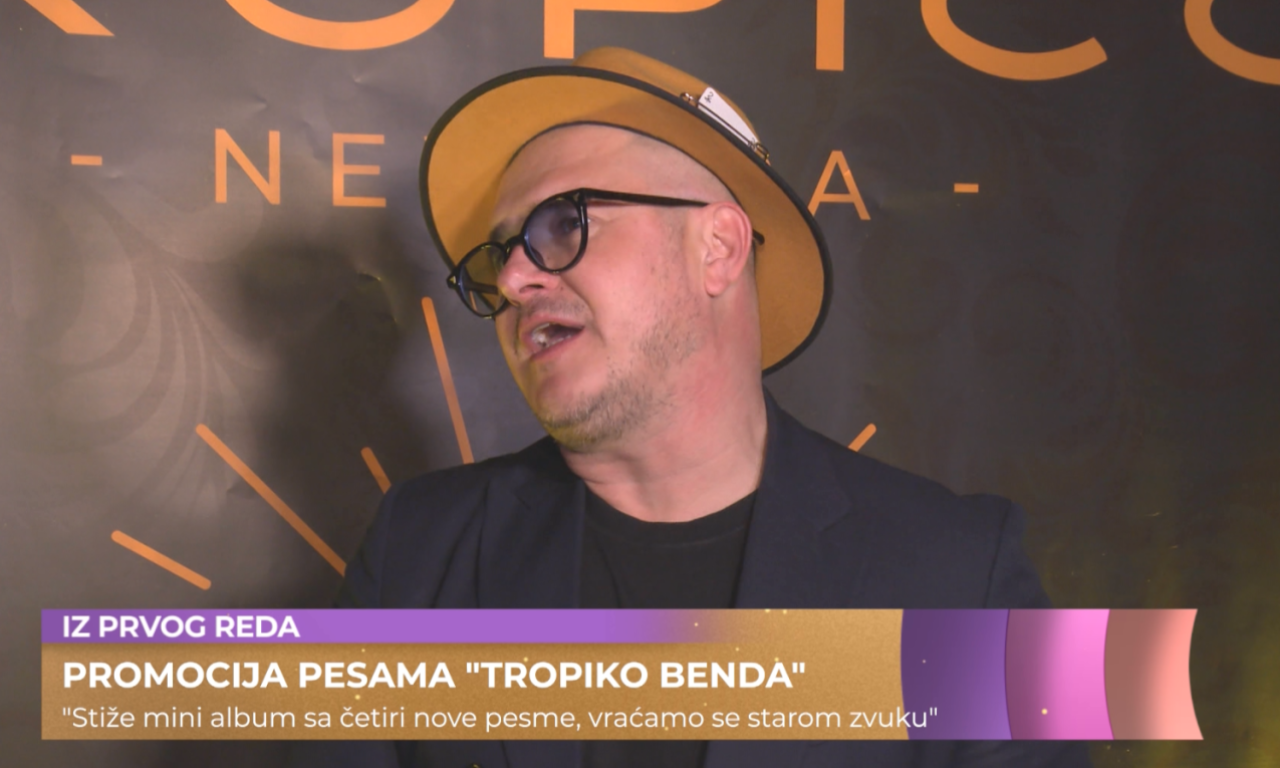 PRED KRAJ GODINE I JEDAN MUŠKO - MUŠKI DUET" Tropiko bend najavio novi album (VIDEO)