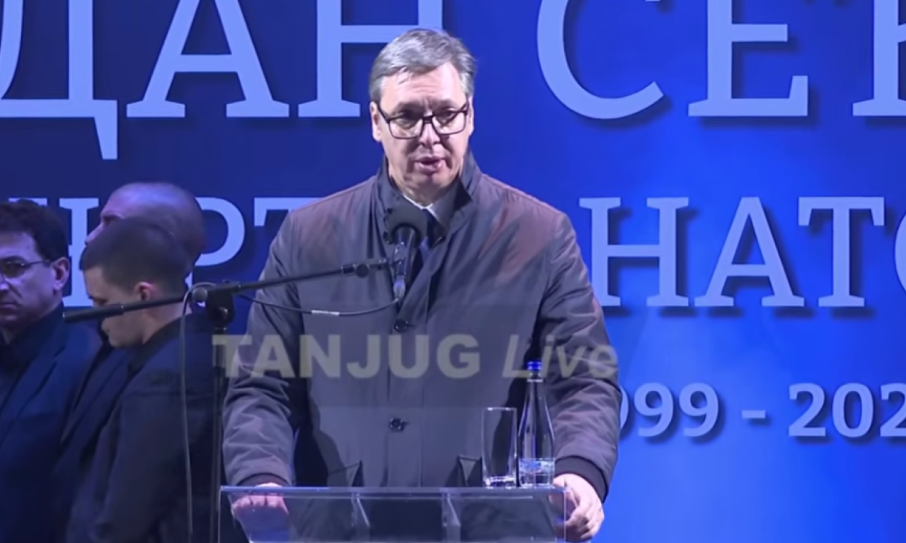 VUČIĆ SE OBRAĆA NA DANU SEĆANJA NA STRADALE U NATO AGRESIJI: "Rane nisu ni blizu zaceljenja, kao da je juče sve bilo" (VIDEO)