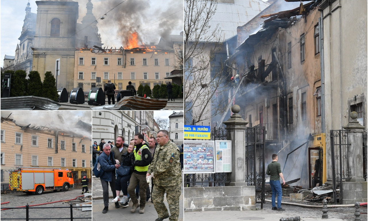 NAJGORI RUSKI NAPAD NA UKRAJINU OD POČETKA RATA Meta manastir, porodilište, stambene zgrade... (FOTO, VIDEO)