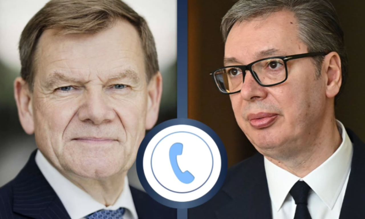 VUČIĆ RAZGOVARAO SA NEMAČKIM MINISTROM: "Najvažnija tema bila je evropski put naše zemlje" (FOTO)