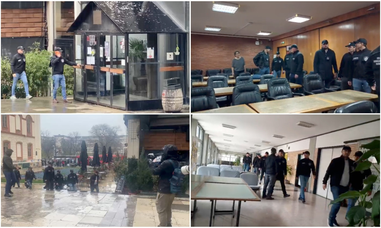 POLICIJA UŠLA NA FILOZOFSKI FAKULTET! Pripadnici UKP došli u zgradu posle smrti devojke (FOTO/VIDEO)