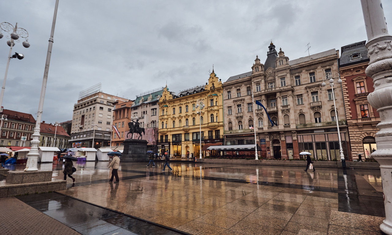PAO DEO NADSTREŠNICE KBC ZAGREB Nekoliko minuta ranije ispod stajalo dete