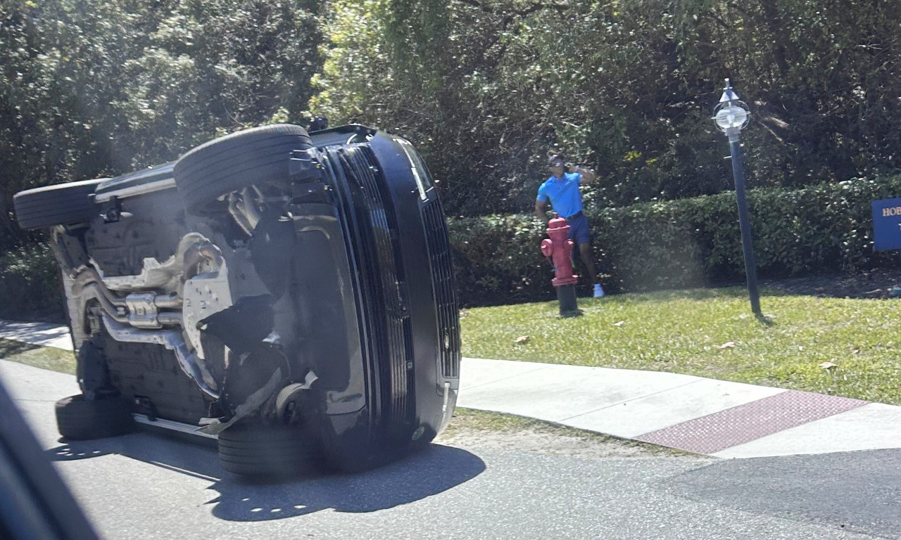 TAJGER VUDS PUŠTEN IZ ZATVORA NAKON SAOBRAĆAJNE NESREĆE Bio drogiran za volanom? Isplivale prve fotografije (FOTO)