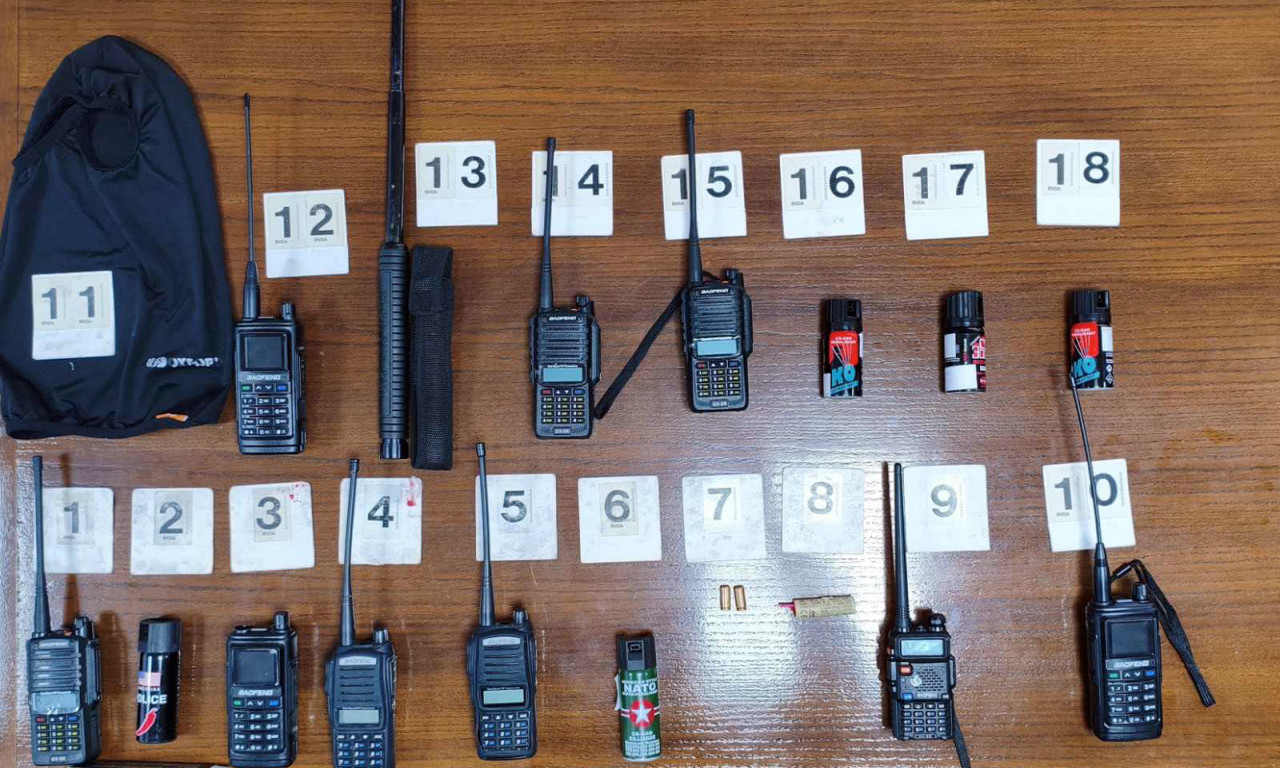 HAPŠENJE ZBOG NAPADA NA AKTIVISTU SNS U RATARIMA Policija im oduzela palicu, municiju...(FOTO)