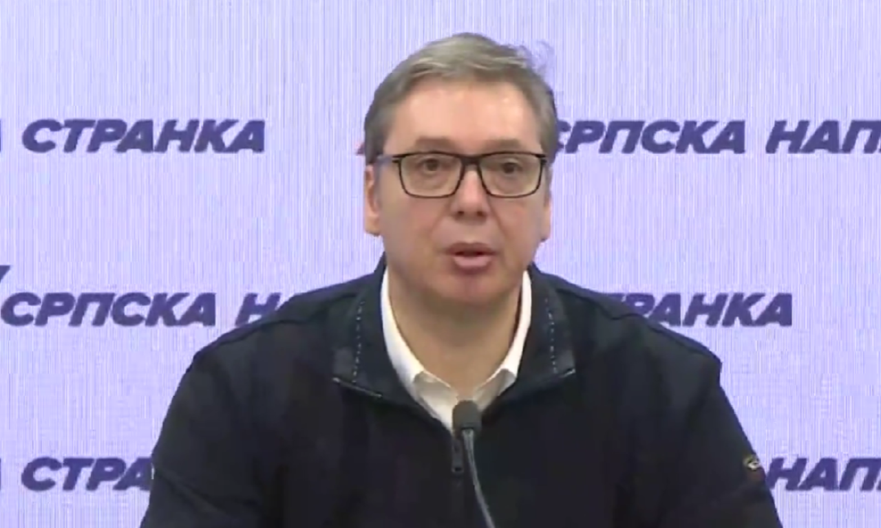 VUČIĆ SAOPŠTAVA REZULTATE LOKALNIH IZBORA: SNS je pobedila u svih 10 opština