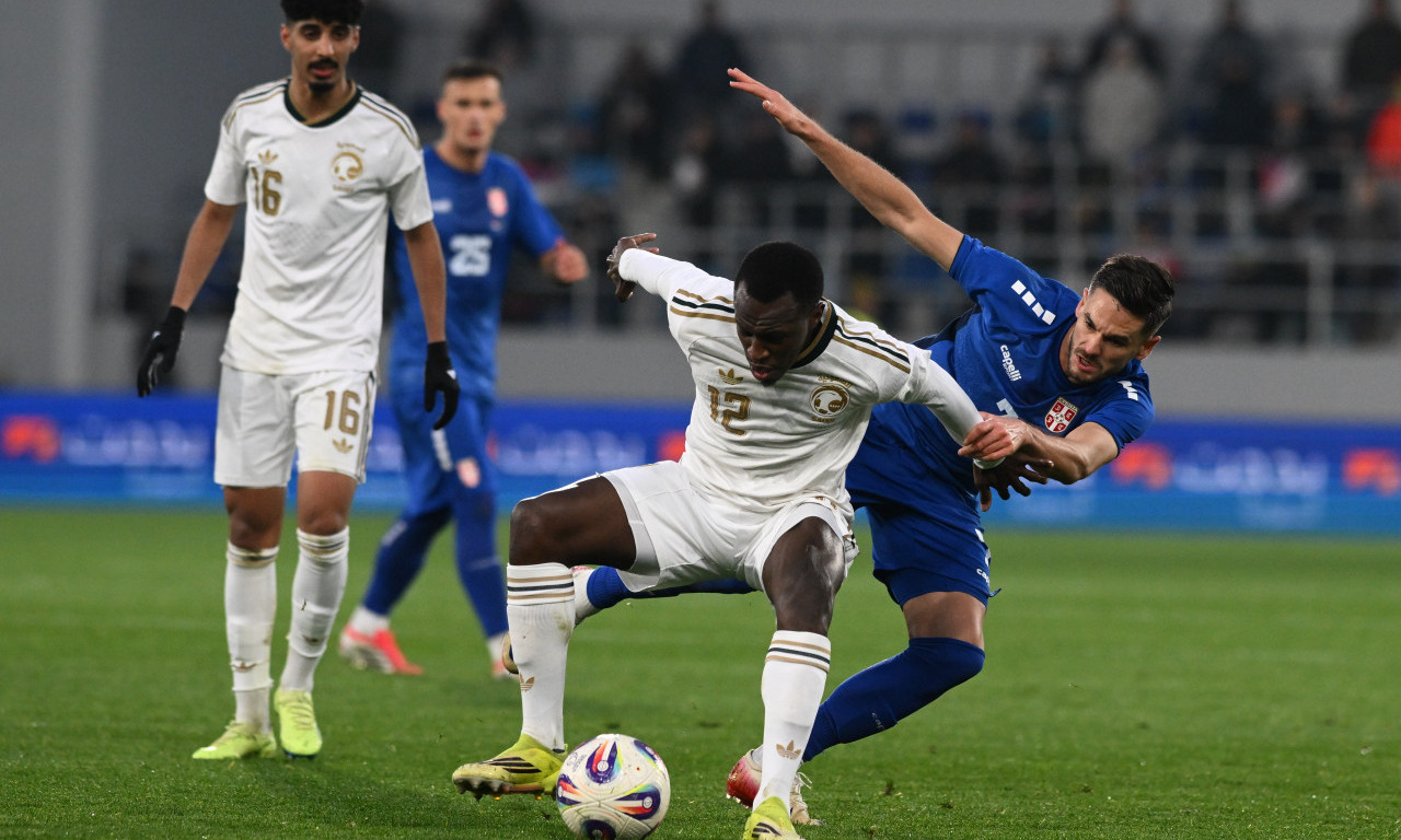 MAKAZICE PAVLOVIĆA I GOL MITROVIĆA! Orlovi preokretom do pobede protiv Saudijske Arabije (FOTO)