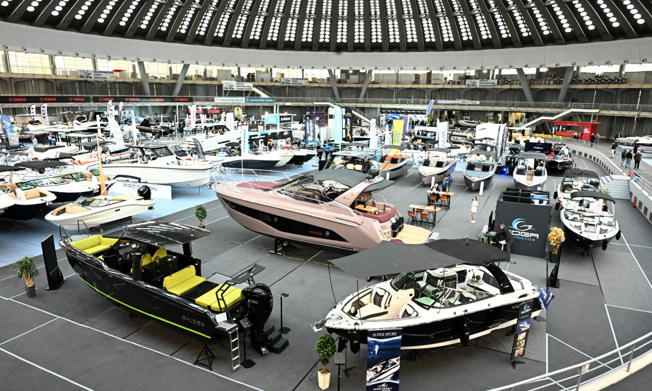 JAHTE U BEOGRADU ČEKAJU DA OTPLOVE Otvoren Međunarodni sajam nautike, Renato Grbić poslao važnu poruku