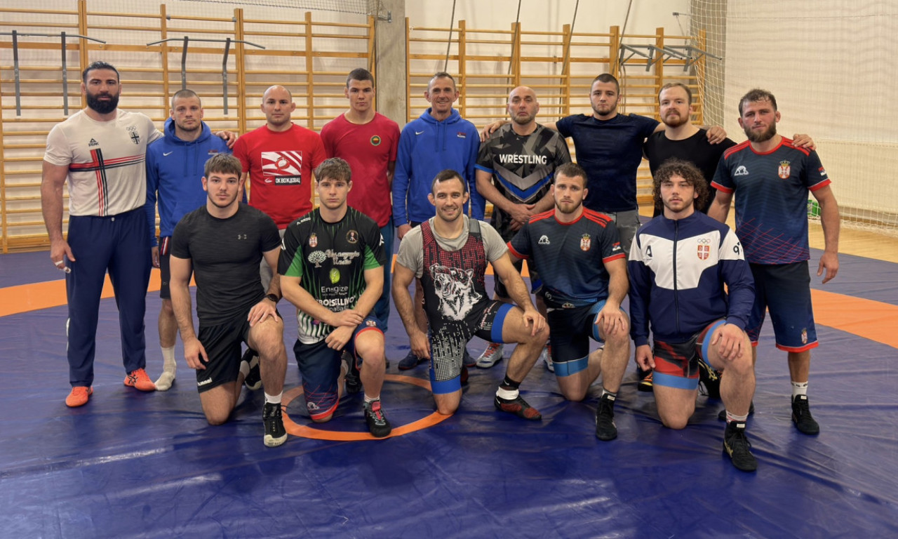 SPREMNI ZA EVROPSKI TRON: Srpski rvači u "paklenim" pripremama, evo šta obećavaju pred put u Tiranu