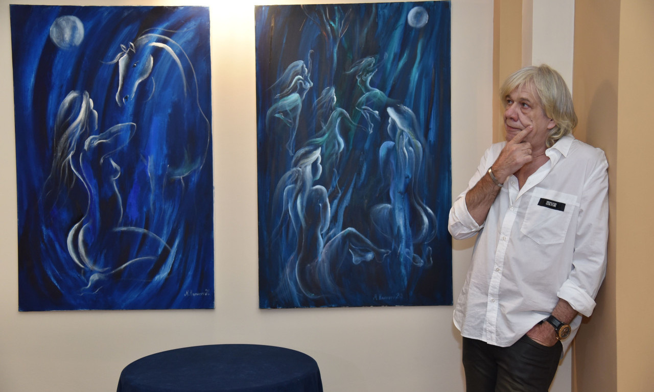 POZNATI SLIKAR MIŠA MIHAJLO KRAVCEV IZLAŽE U NOVOM SADU: Ne propustite umetnički spektakl (FOTO)