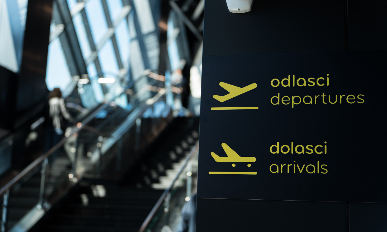 DRAMA NA AERODROMU "NIKOLA TESLA" Obustavljeni svi letovi, putnici evakuisani! Poznato i zbog čega (VIDEO)
