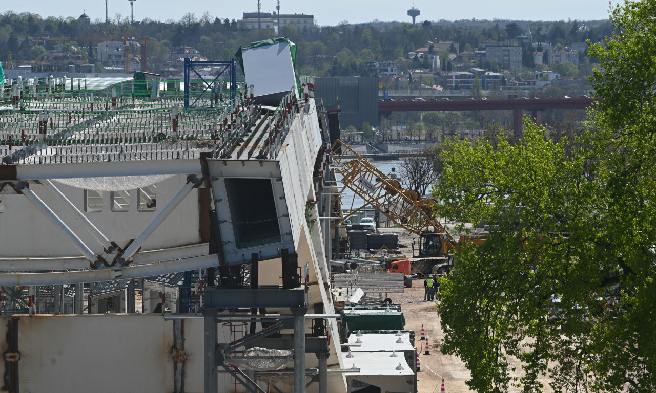 OGLASILO SE MINISTARSTVO O OBRUŠAVANJU KRANA NA GRADILIŠTU NA STAROM SAJMIŠTU Ovo su detalji nesreće