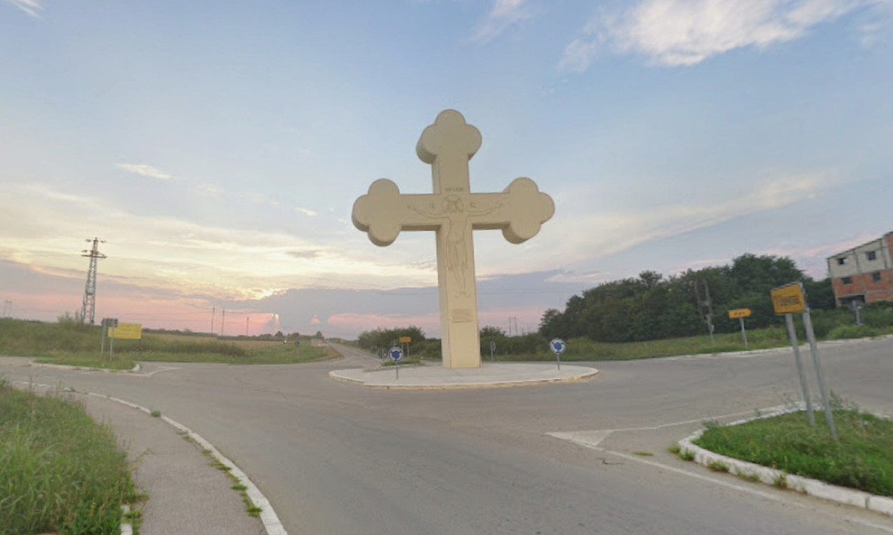 UBIO ČOVEKA, PA SE ZAKUCAO U BETONSKI KRST U SURČINU Izvršio samoubistvo nakon krvavog pira! (FOTO)