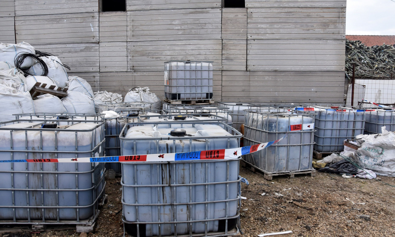 UŽAS U SMEDEREVU: U skladištu krili kancerogeni otpad, uhapšene dve osobe (FOTO)