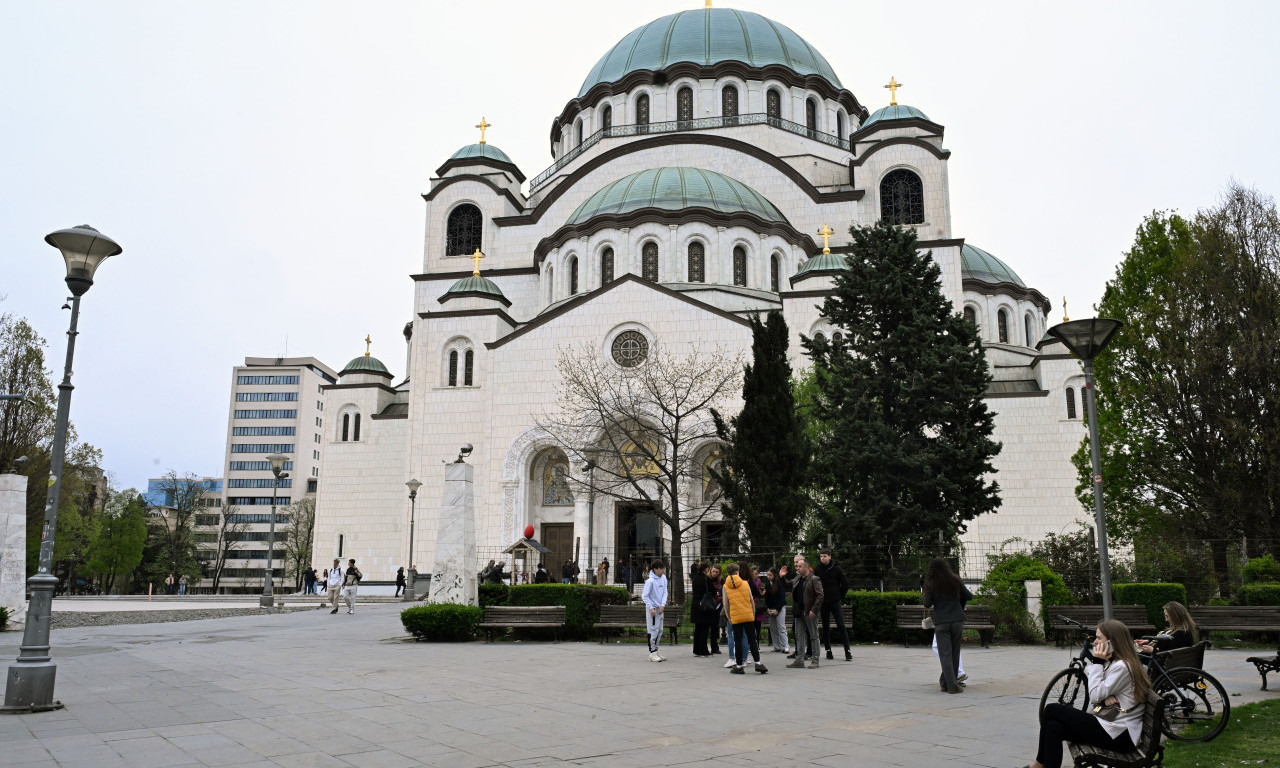 "SLAVIMO SIMBOL NOVOG ŽIVOTA" Dačić prisustvovao Vaskršnjoj liturgiji u Hramu Svetog Save (FOTO)