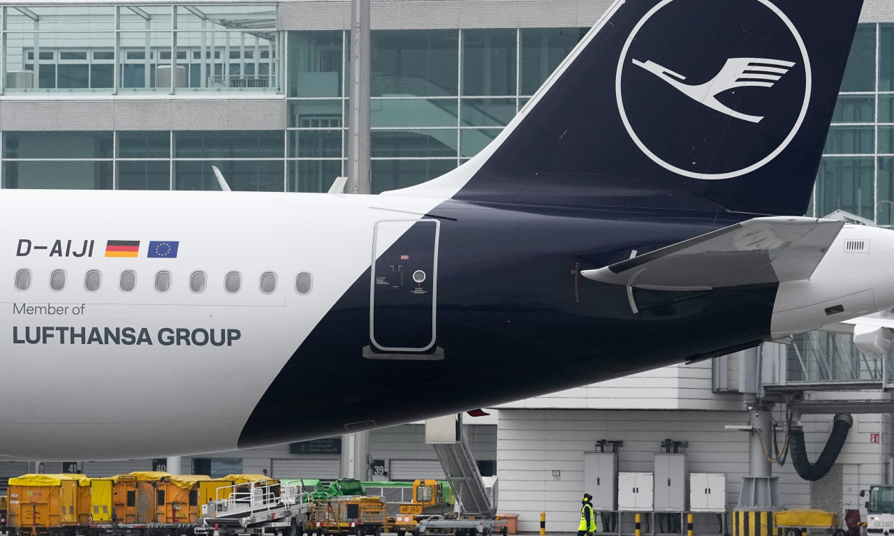 KOLAPS U AVIO-SAOBRAĆAJU NEMAČKE: Štrajk pilota u Lufthanzi, otkazano više stotina letova