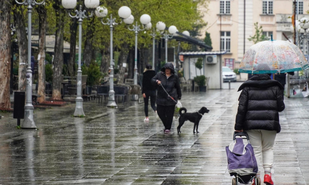 NE ZABORAVITE KIŠOBRANE: Danas promenljivo oblačno, mestimično sa kišom i pljuskovima, temperatura do 23 stepena