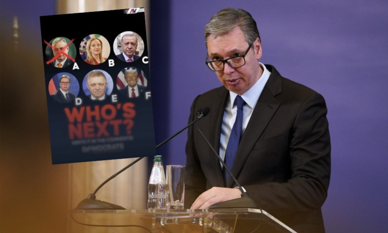 POGLEDAJTE ŽESTOK ODGOVOR VUČIĆA EVROPSKIM "DEMOKRATAMA" NA LISTU ZA ODSTREL "Srbija je ostrvo slobode..."