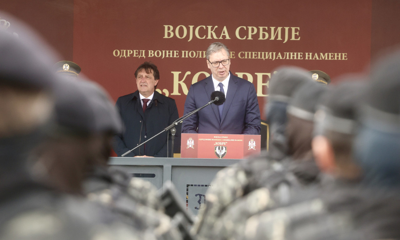 "KOBRE" SLAVE SVOJ DAN! Predsednik Vučić u kasarni: "Hvala vam što ste uvek tu za svoju Srbiju" (VIDEO)