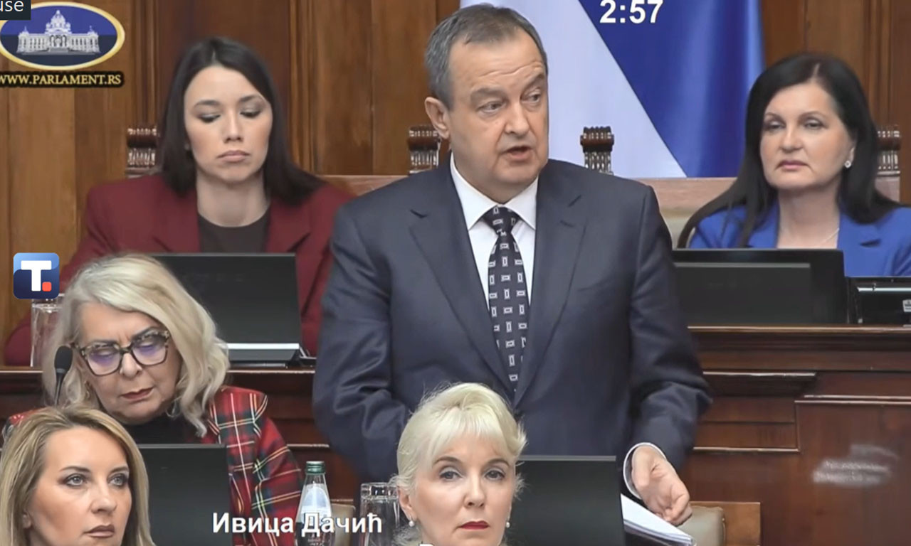 DAČIĆ U SKUPŠTINI: Jedinstven sistem protiv trgovine ljudima i novi zakoni o oružju (VIDEO)