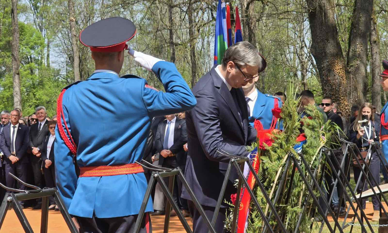 VUČIĆ U DONJOJ GRADINI - DAN SEĆANJA NA ŽRTVE GENOCIDA "Njihova žrtva podseća koliko su mir i sloboda dragoceni" (VIDEO)