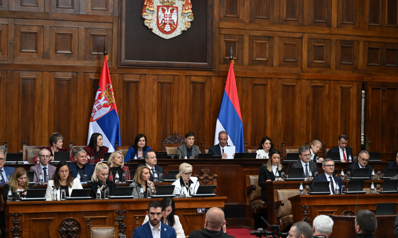 NA DNEVNOM REDU 40 TAČAKA: Sutra nastavak sednice Skupštine Srbije