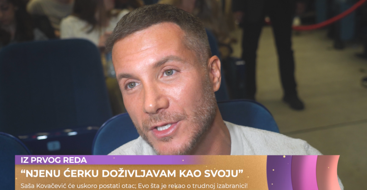 SAŠA KOVAČEVIĆ PROGOVORIO O PRINOVI KOJU ČEKA SA VERENICOM ZORANOM "Duži period smo radili na tome" (VIDEO)
