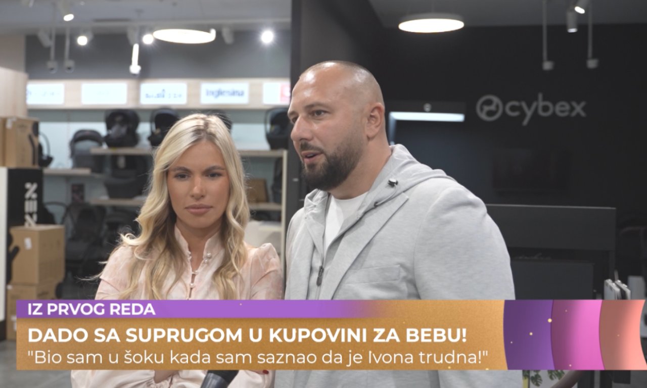 DADO I IVONA POLUMENTA O SINU KOJI JE NA PUTU "Bio sam u šoku kada sam saznao da je trudna" (VIDEO)