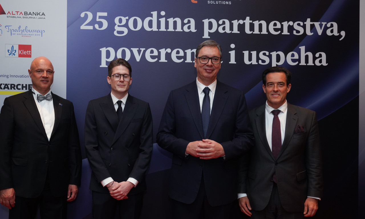 VUČIĆ NA SVEČANOSTI NEMAČKO-SRPSKE PRIVREDNE KOMORE: Više od 80.000 ljudi ovde zapošljavaju nemačke kompanije (FOTO)
