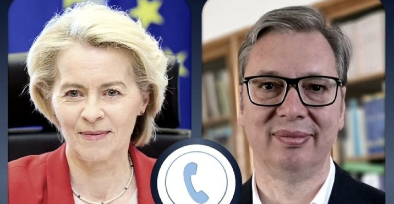 "VRLO DOBAR I OTVOREN RAZGOVOR"! Vučić razgovarao sa Ursulom fon der Lajen, ovo su detalji  (FOTO)