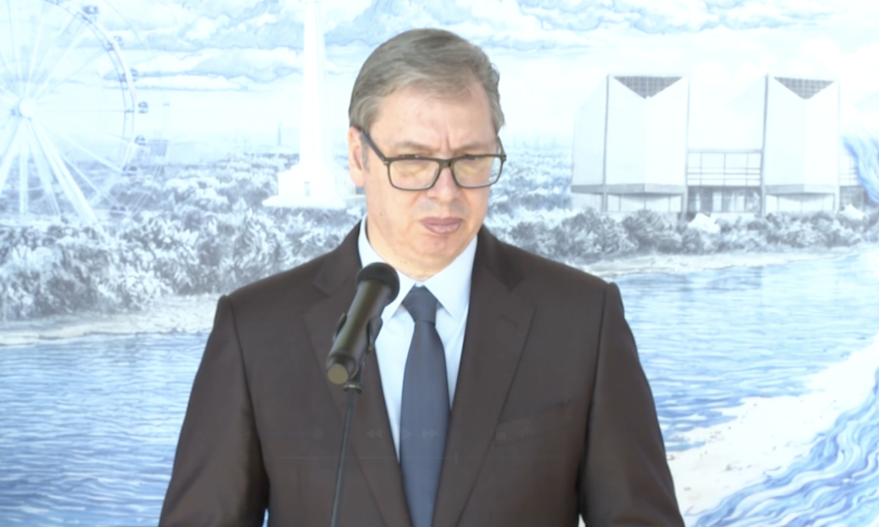 POGLEDAJTE SPEKTAKULARAN POGLED SA KULE BEOGRAD Vučić svečano otvorio vidikovac: "Najlepši deo jugoistočne Evrope" (VIDEO)