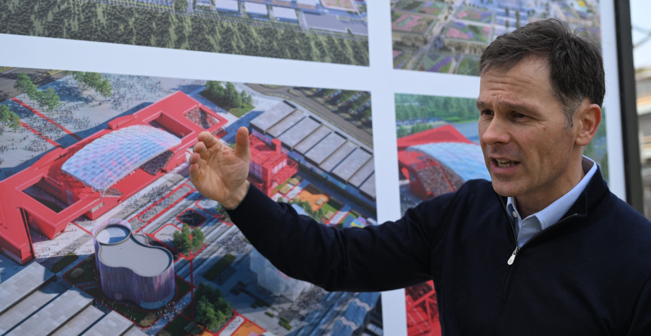 SINIŠA MALI NA GRADILIŠTU EXPO KOMPLEKSA Velika je odgovornost ugostili preko 135 zemalja