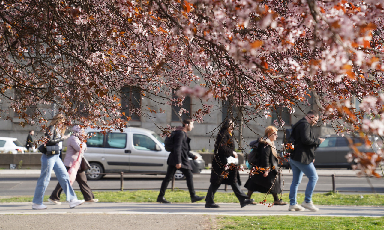 UŽIVAJTE U LEPOM VREMENU! U Srbiji danas pretežno sunčano, ponegde oblačno, temperatura do 25 stepeni