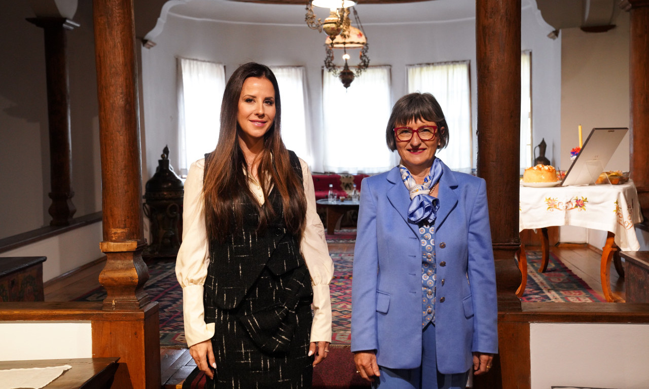 TAMARA VUČIĆ UPOZNALA PRVU DAMU ŠVAJCARSKE SA NAJLEPŠOM SRPSKOM TRADICIJOM Evo koje znamenitosti su posetile (VIDEO)