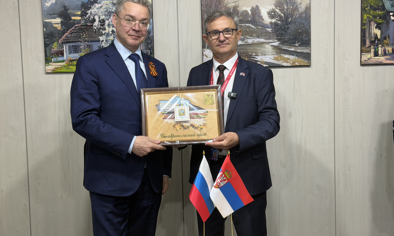 SRBIJA ĆE IZVOZITI HRANU NA RUSKO TRŽIŠTE! Glamočić pružio ruku prijateljstva Vladimirovu