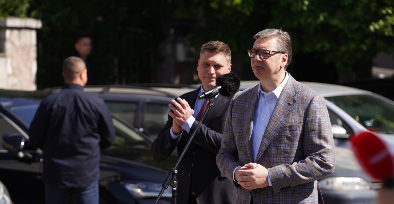 PANČEVCI DOČEKALI PREDSEDNIKA Sledi otvaranje centra za dualno obrazovanje