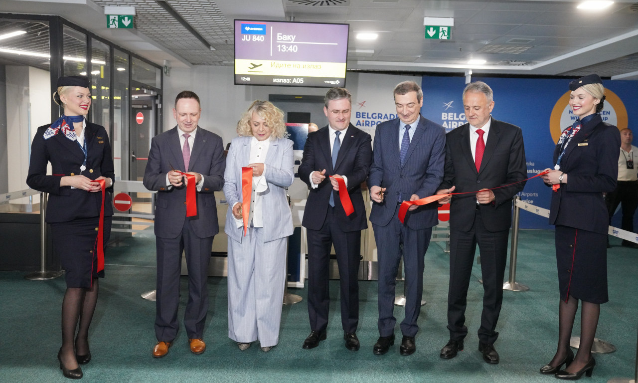 POLETEO PRVI AVION ER SRBIJE ZA BAKU Uskoro direktni letovi i za Toronto, Sevilju, Tenerife... (FOTO)