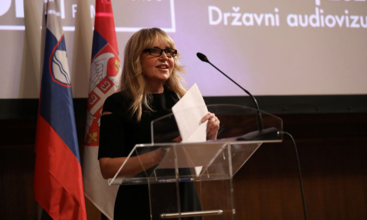 GLUMICA ANICA DOBRA Otvorila "Dane slovenačkog filma" u Jugoslovenskoj kinoteci!