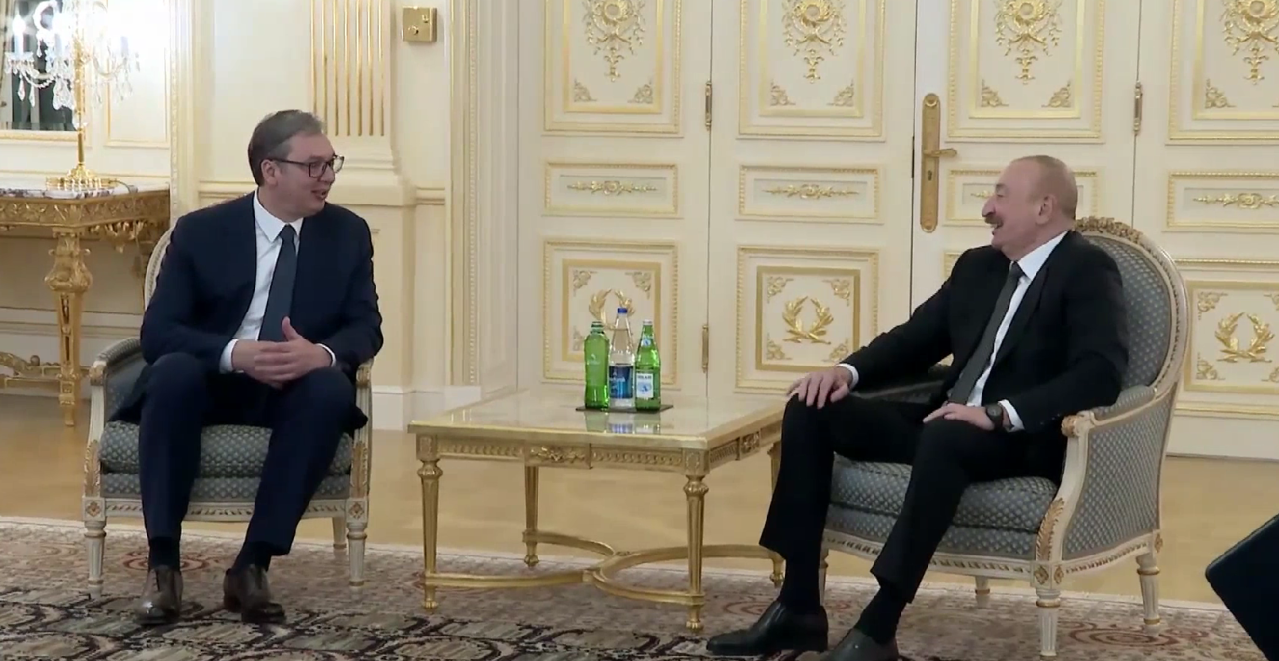 RADNA POSETA AZERBEJDŽANU: Predsednik Vučić se u Bakuu sastao sa Ilhamom Alijevim (VIDEO)