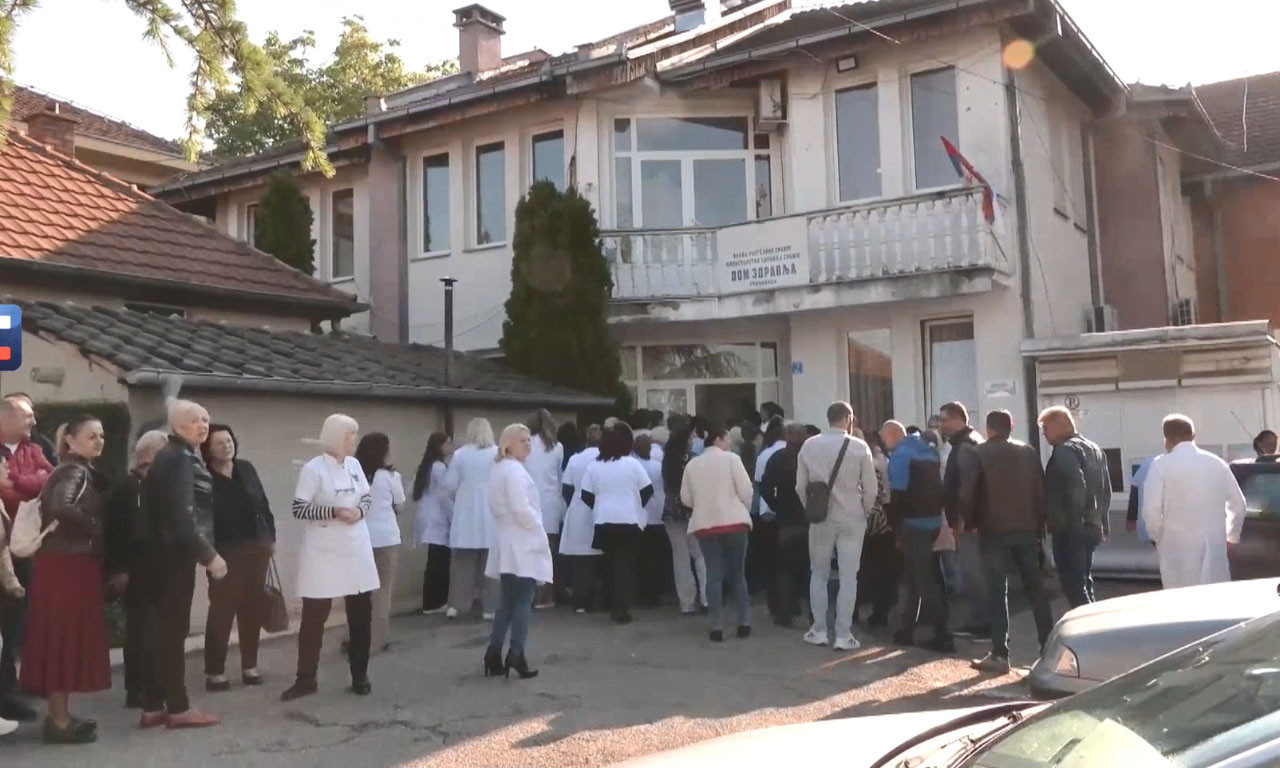 GRAČANICA STALA UZ UHAPŠENE SRBE Beli mantili protestuju, lekari digli glas (VIDEO)