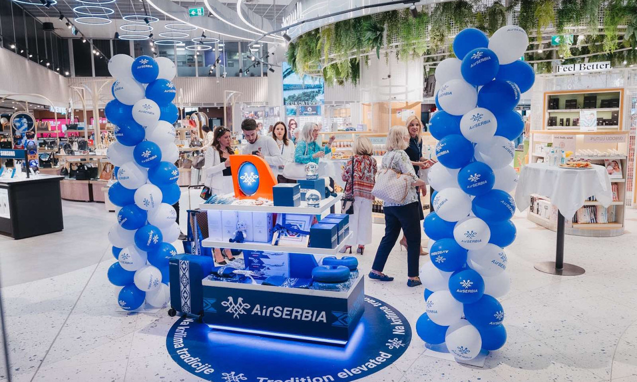 NOVI KUTAK ER SRBIJE NA BEOGRADSKOM AERODROMU Putnike čeka jedinstvena Duty Free ponuda (FOTO)