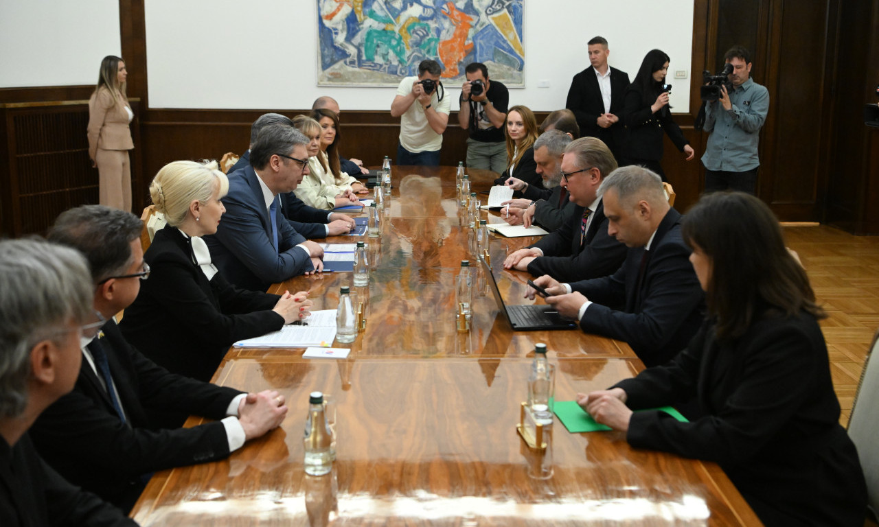 VUČIĆ SE SASTAO SA POTPREDSEDNIKOM VLADE UKRAJINE: Poseban akcenat na jačanju ekonomske saradnje (FOTO)