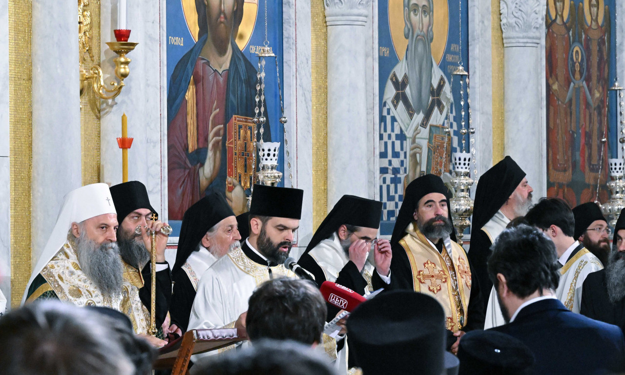 PATRIJARH PORFIRIJE: Beograd je danas molitveno srce Srba, Spasovdanska litija živi korak vere, nade i ljubavi (FOTO)