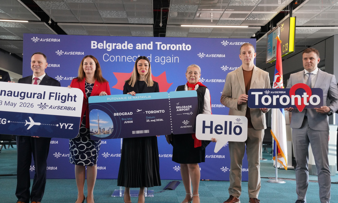 NOVO POGLAVLJE ODNOSA SRBIJE I KANADE Obnova direktne avio-linije BG-Toronto posle 34 godine