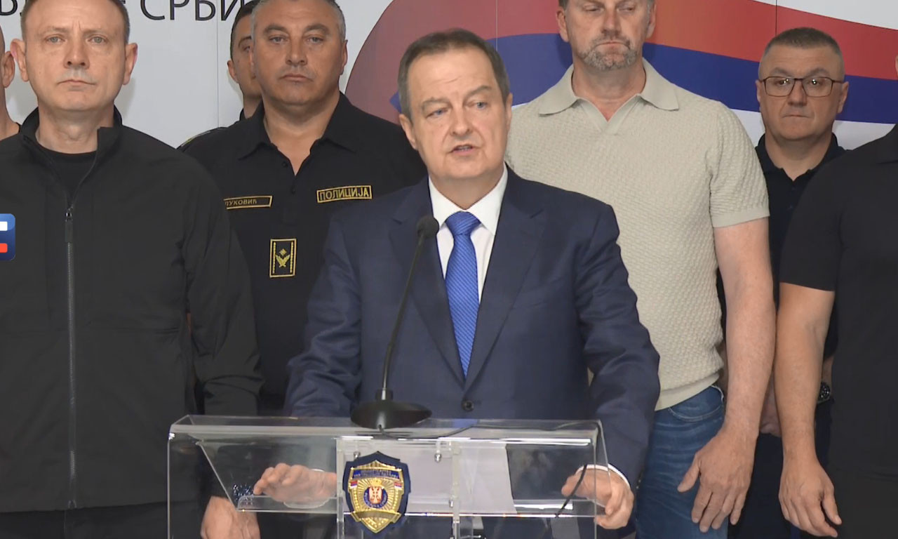 DAČIĆ POSLE NASILJA U BEOGRADU: Napad na policiju je ozbiljno krivično delo, 23 lica već privedena (VIDEO)