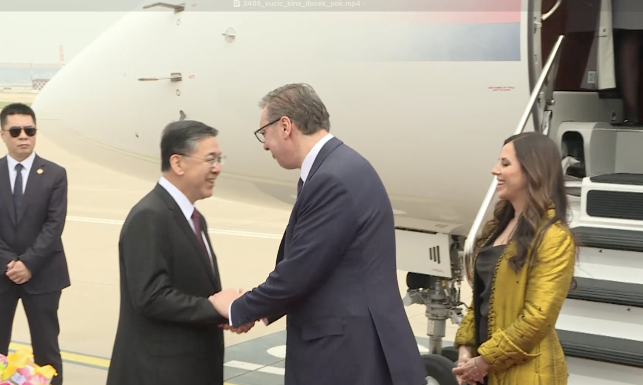 VUČIĆ STIGAO U PEKING Predsednik Srbije od danas u zvaničnoj poseti Kini (VIDEO)