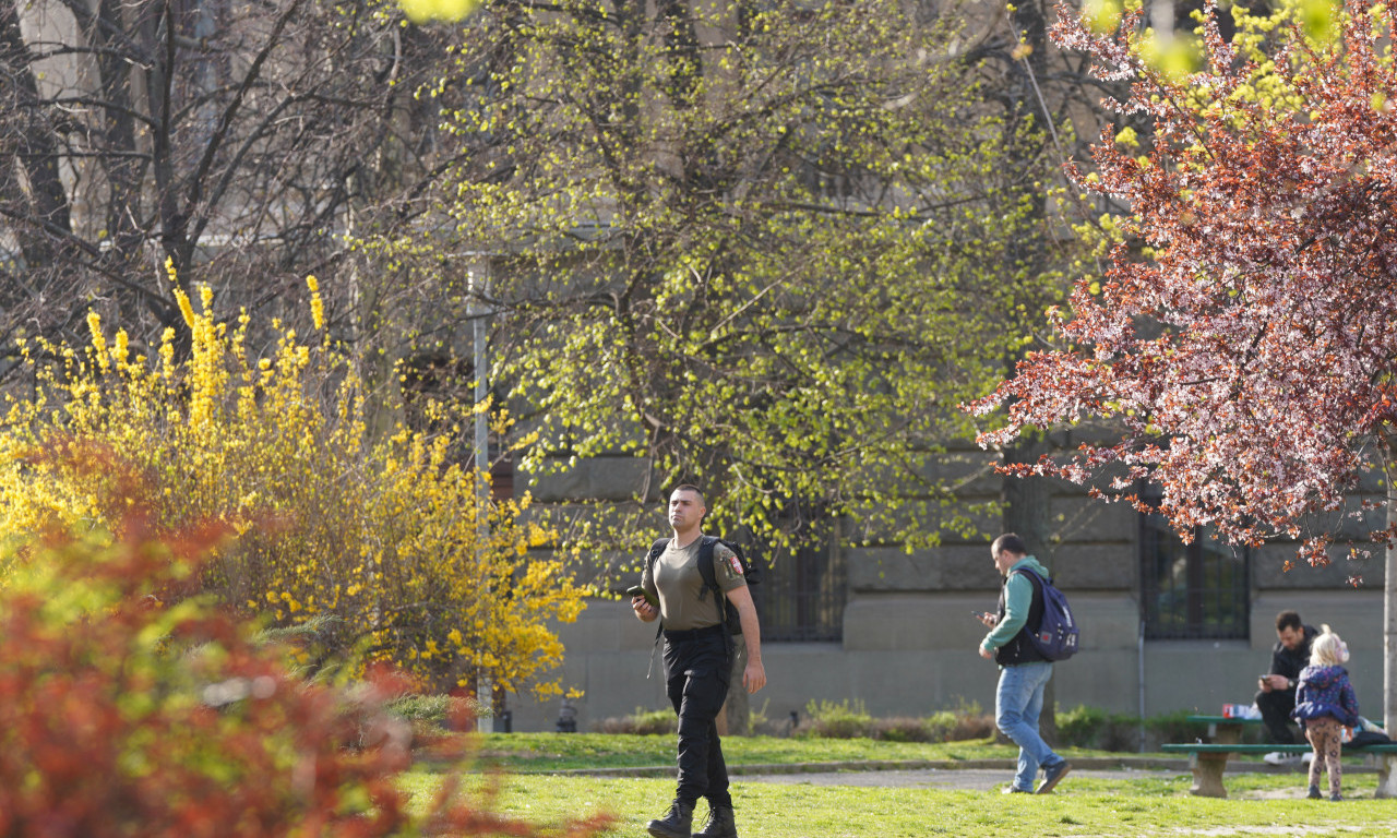 UŽIVAJTE U LEPOM VREMENU! Danas pretežno sunčano i toplo, temperatura do 31 stepen