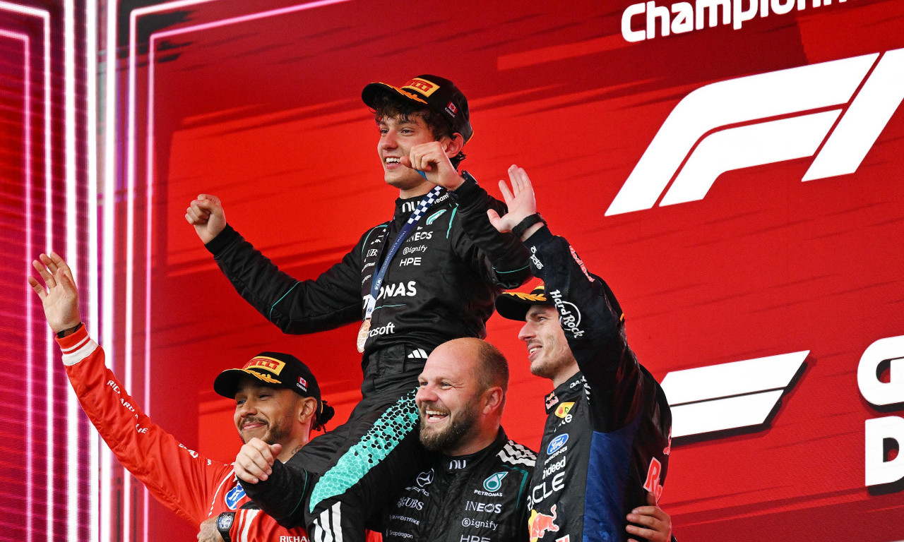 FORMULA 1 DOBILA NOVU ZVER Antoneli opet ostavio rivale iza sebe